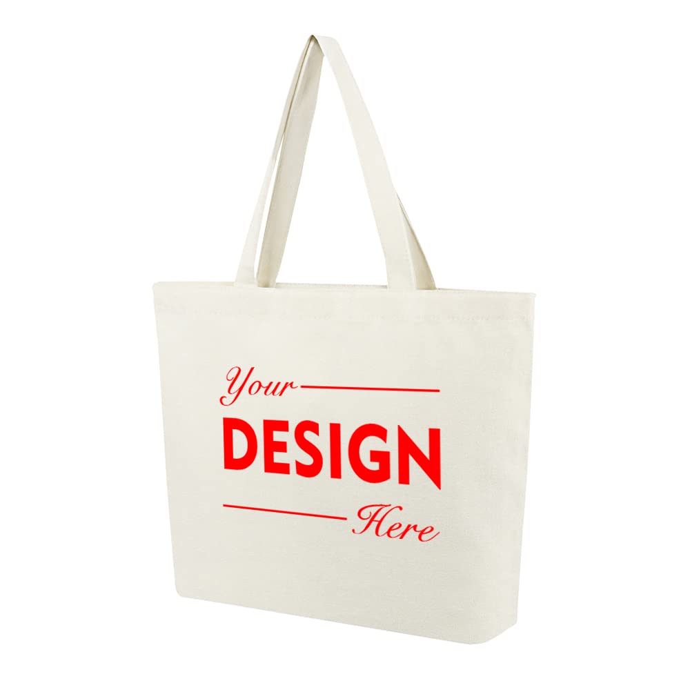 BOLSAS DE COMPRAS CANVAS PERSONALIZADOS 16''x14''