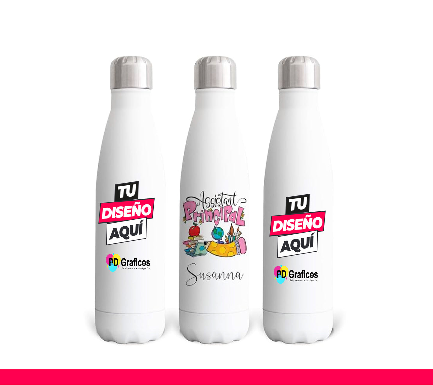 Botella Personalizada de Acero Inoxidable – 17oz