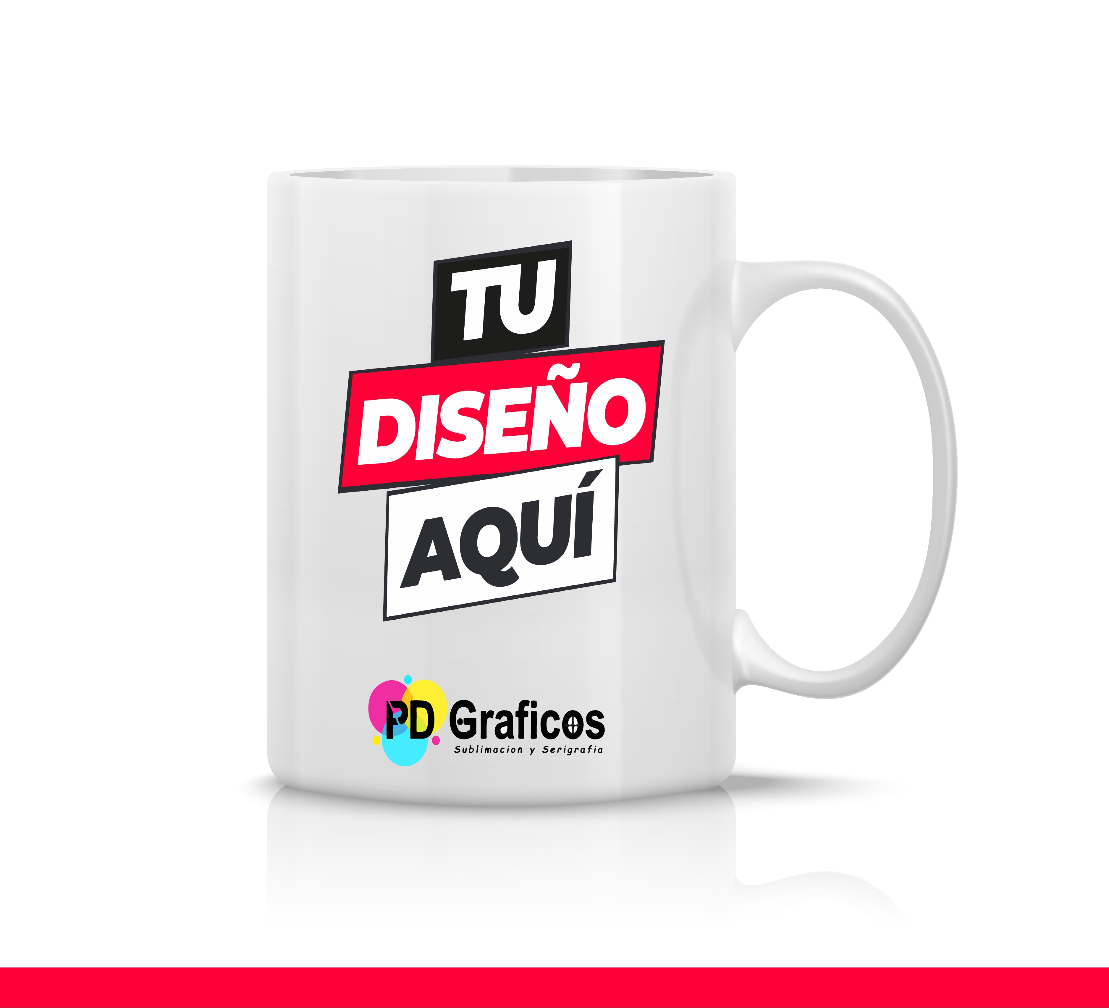 Tazas Blancas Personalizadas