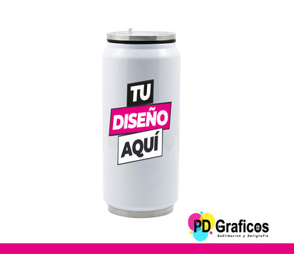 Vaso Lata Personalizado – 17oz en Acero Inoxidable