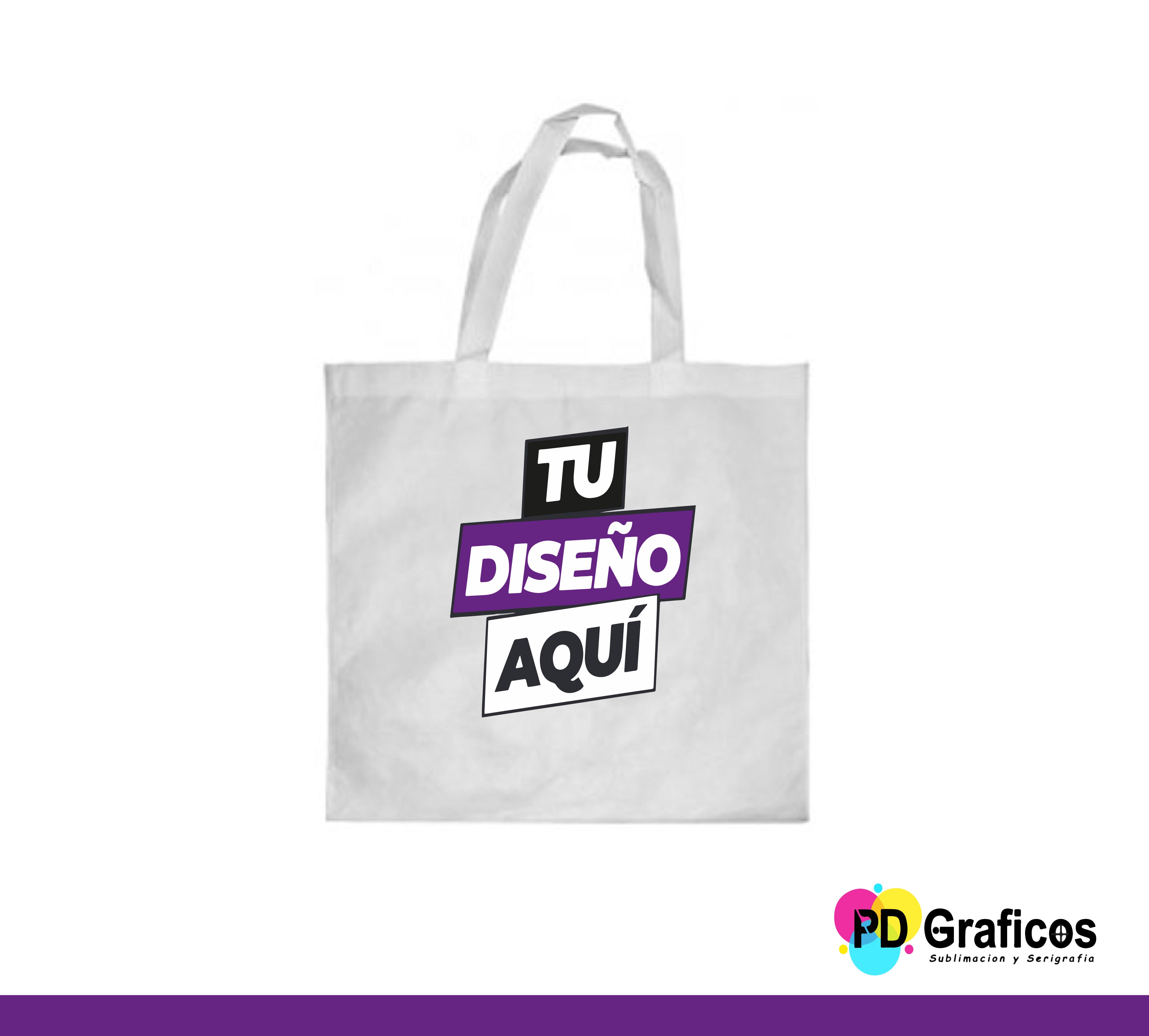 Bolsa de Compras Personalizada  15''x15'