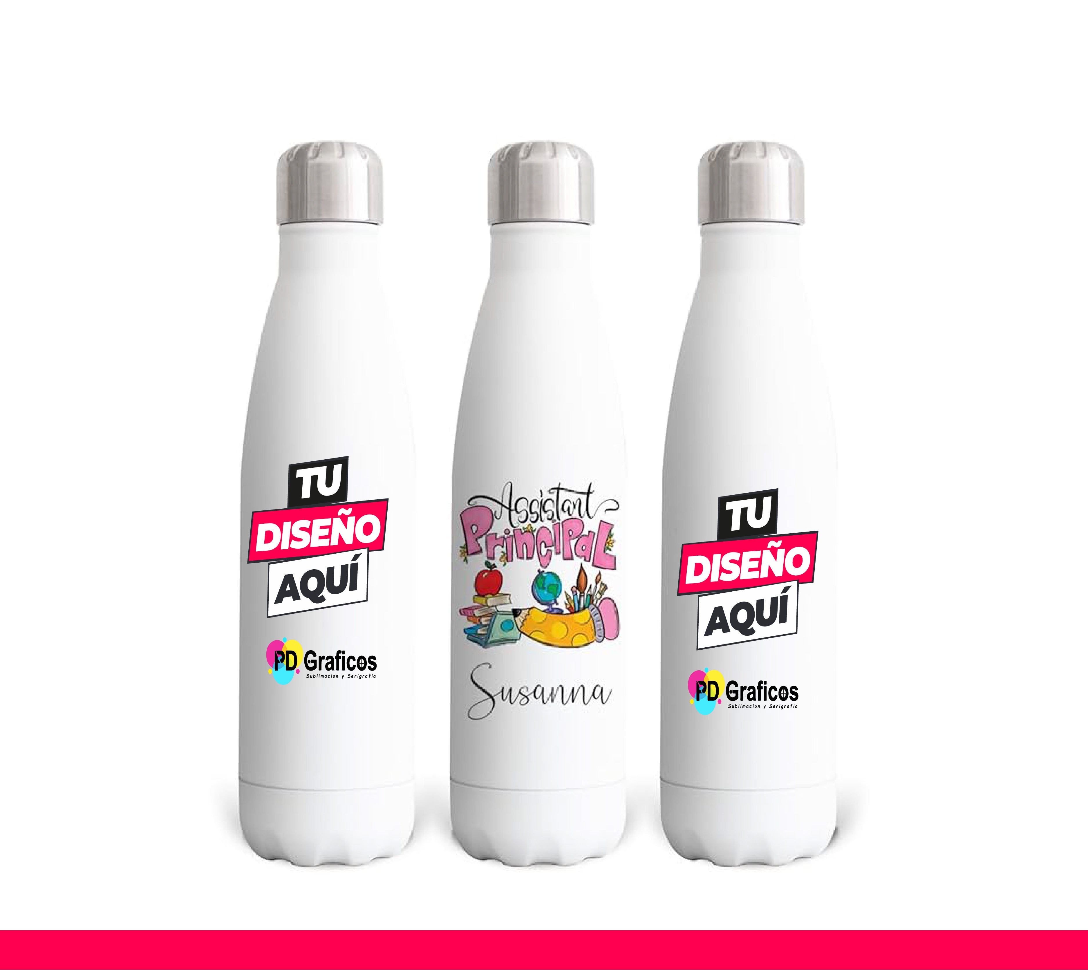 Botella Personalizada de Acero Inoxidable – 17oz