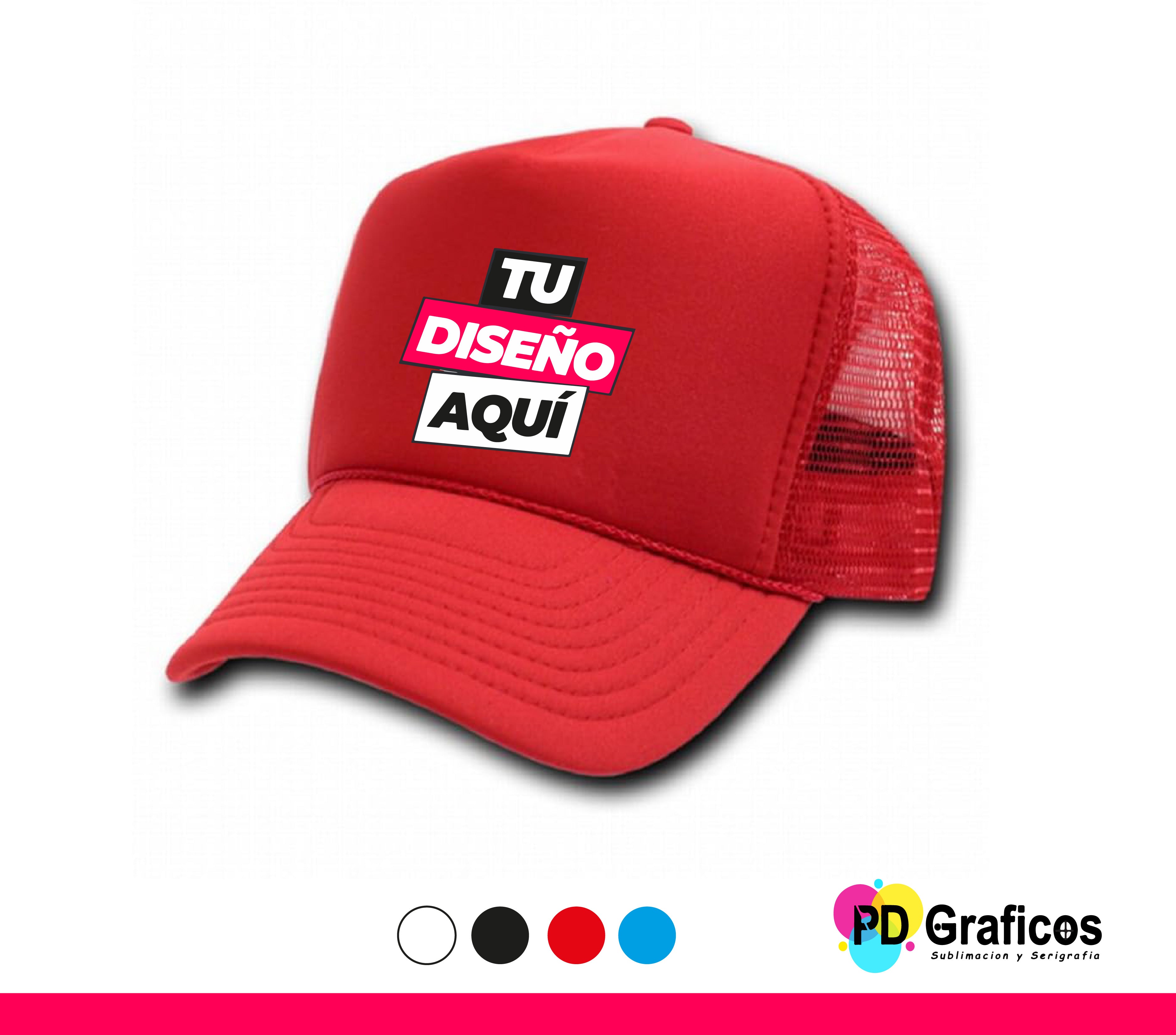 Gorras de Malla Sublimadas
